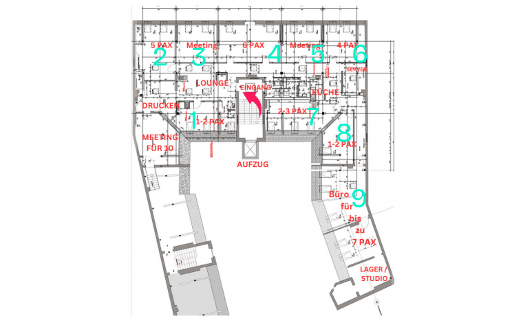 Büro mieten Düsseldorfer Str. Berlin Charlottenburg