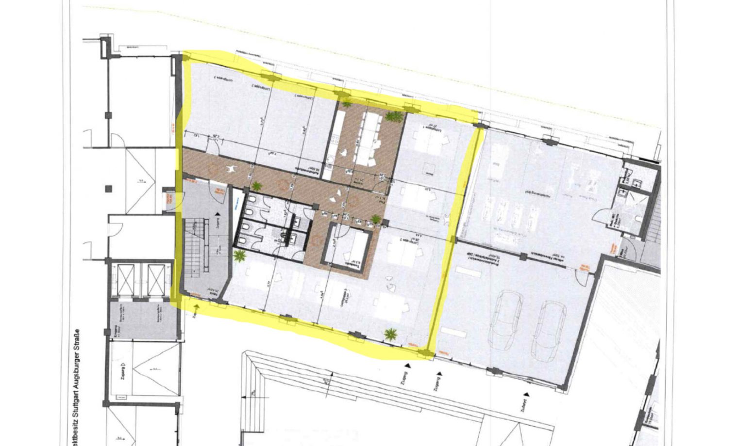 Büro auf Zeit Augsburger Straße Stuttgart Obertürkheim