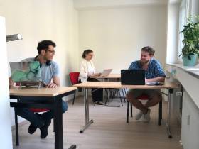 Büro im Herzen Tübingens mit Blick auf Friedrichsplatz