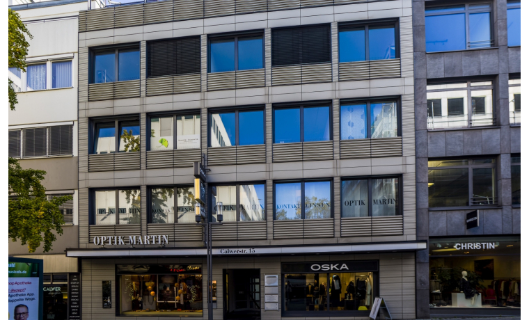 Arbeitsplatz Calwer Straße Stuttgart Mitte